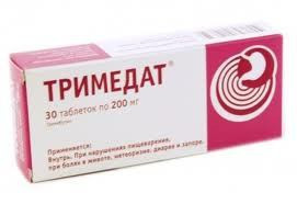 Тримедат таб. 200 мг. № 30