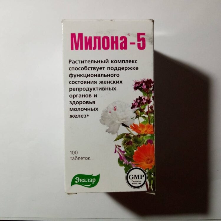Милона-5 таблетки 100 шт. Эвалар