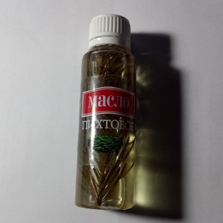 Масло пихтовое с листиками