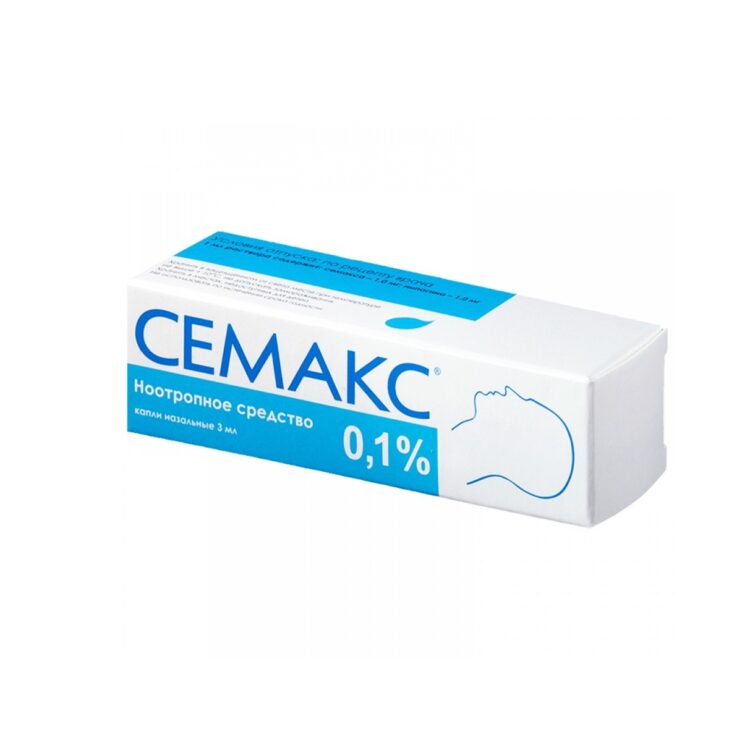 Семакс капли 0,1% 3 мл